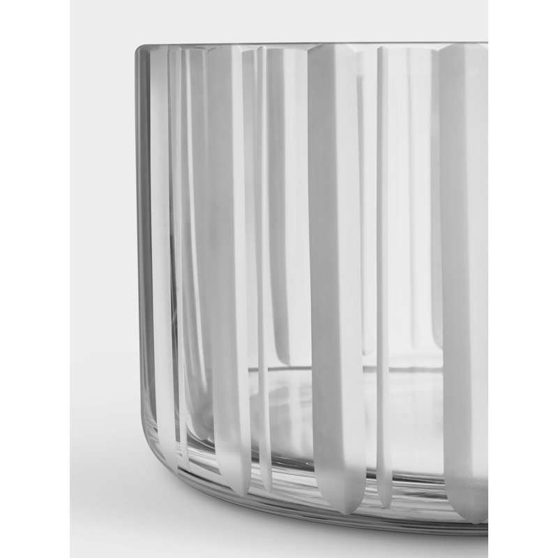 Orrefors Cut In Number Stripes Bowl Small | Wayfair